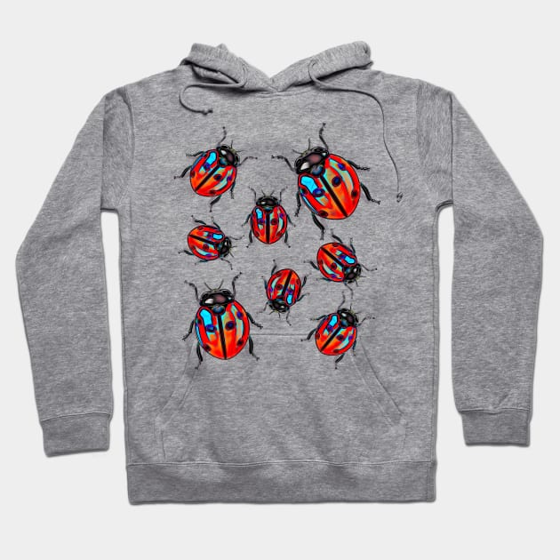 Lady Bug Luck Hoodie by crunchysqueak